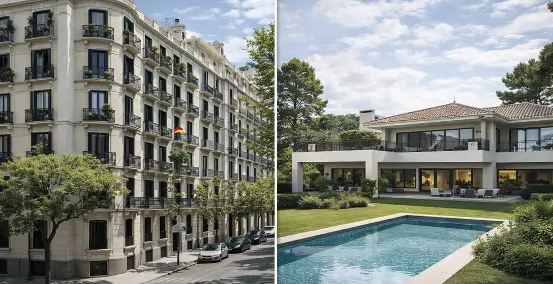 Propiedades off-market en Madrid centro y en una urbanización