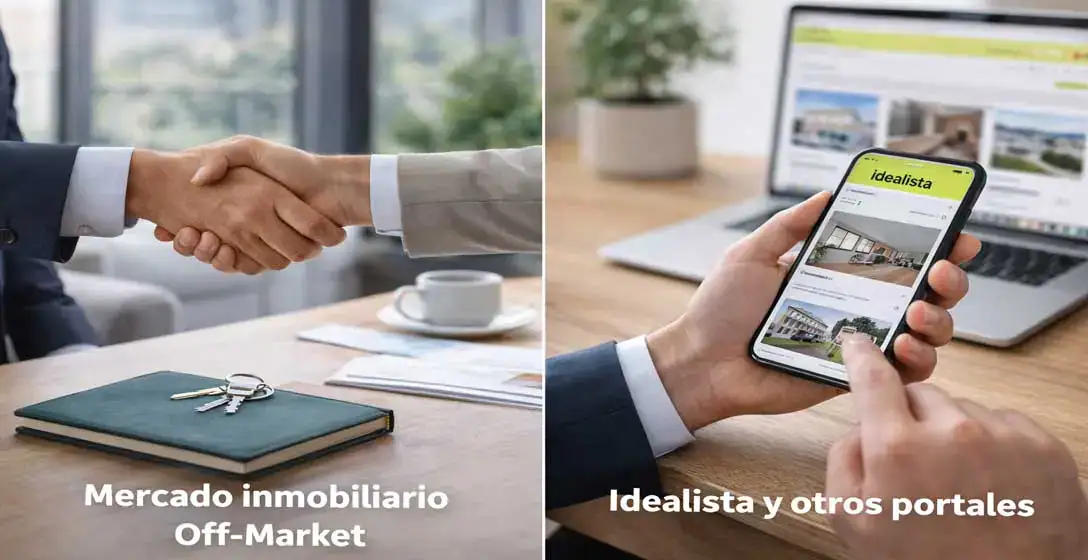 Foto que representa mercado off-market vs idealista
