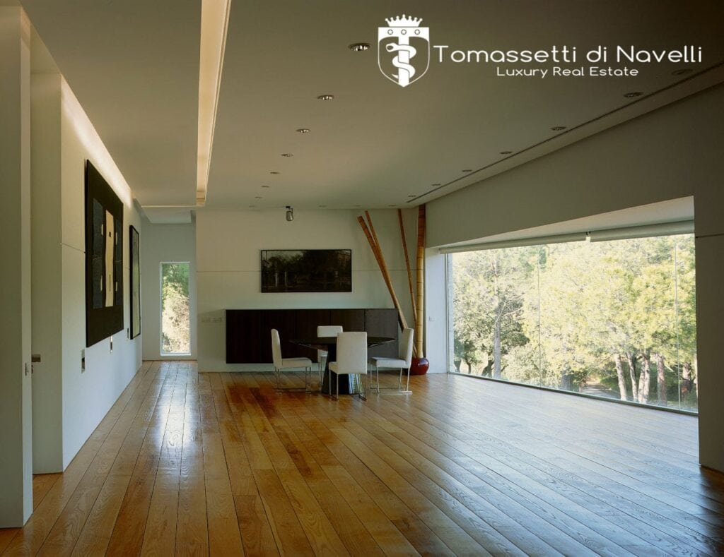 Impresionante villa de autor en finca privada a 14 km de Madrid