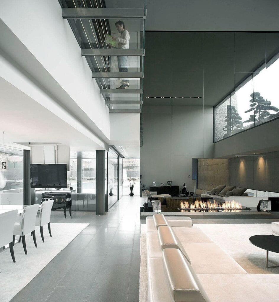 Villa escultórica de lujo diseñada por A-Cero inspirada en Oteiza