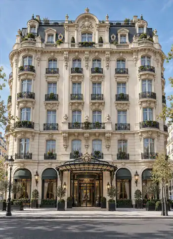 Foto de un hotel elegante